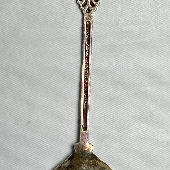 Heceta Head Lighthouse Souvenir Spoon Florence Oregon 4.5" Silver Plate RARE - Picture 6 of 7